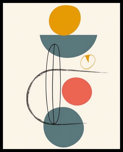 Plakat 40x50cm Równe Kompozycje na Arena.pl