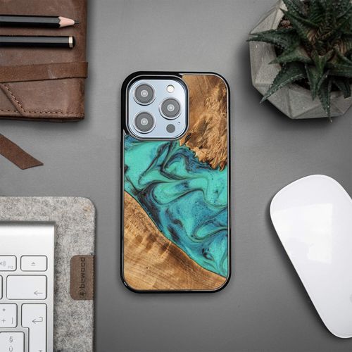 etui bewood unique do iphone 15 pro - turquoise na Arena.pl