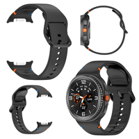 Pasek do Samsung Galaxy Watch 8 40mm / 44mm / 8 Classic 46mm S/M czarny