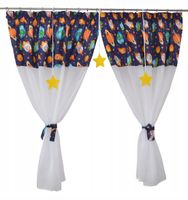 FIRANKA DZIECIĘCA kosmos planety rakiety 300x160 g