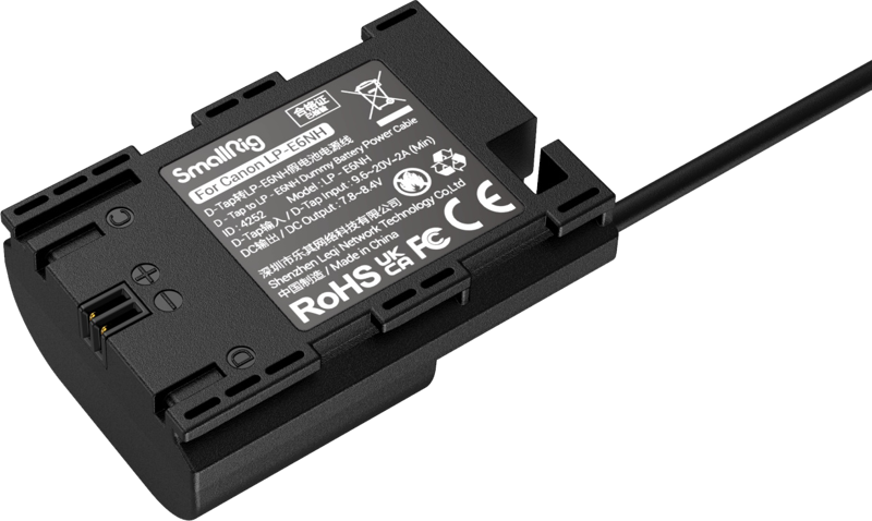 Smallrig 4252 - kabel zasilający D-Tap do LP-E6NH zdjęcie 6