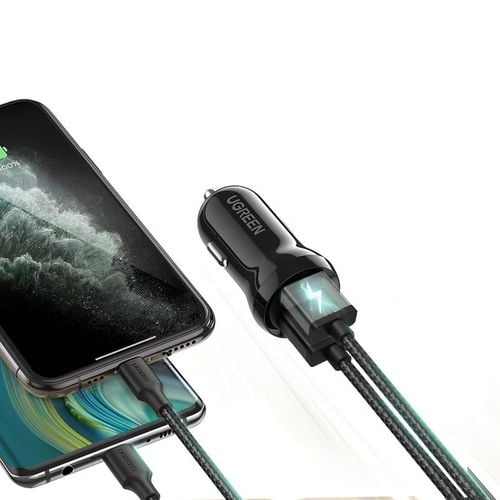 ładowarka samochodowa 2x usb 24w 4.8a czarny na Arena.pl