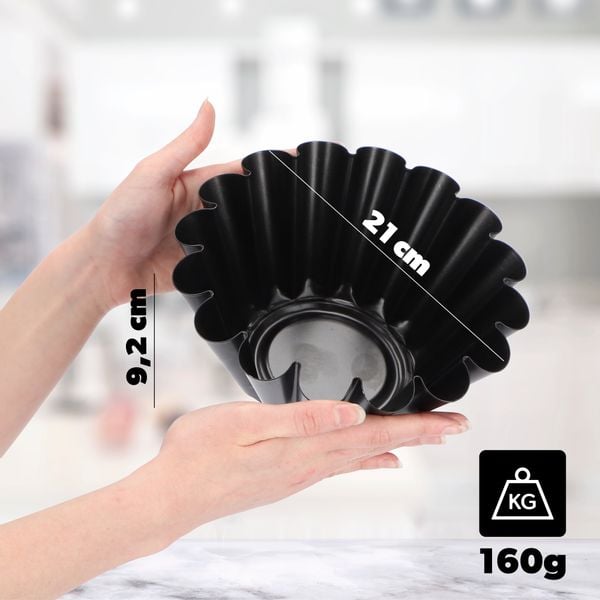 FORMA DO PIECZENIA BLACHA DO BABKI CIASTA 21cm zdjęcie 4