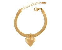 bransoletka z pękatym sercem (b23/zim/108au)