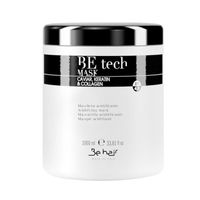 Maska do włosów zakwaszająca 1000 ml pH 4,0 Be Hair BeTech z kawiorem keratyną i kolagenem