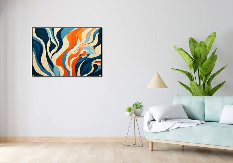Plakat 100x70cm Oceaniczne Fale zdjęcie 4