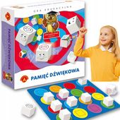 Zestaw Gra edukacyjna PAMIĘĆ DŹWIĘKOWA Alexander LOGOPEDIA, SŁUCH + OŁÓWEK