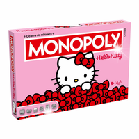 GRA PLANSZOWA MONOPOLY HELLO KITTY WINNING MOVES +8 LAT EDYCJA SPECJALNA