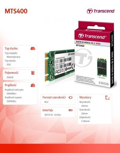 SSD M.2 2242 256GB SATA3 MLC na Arena.pl