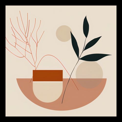 Plakat 30x30cm Botaniczna Przymiarka na Arena.pl