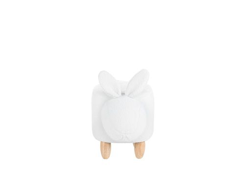 Pufa Tapicerowana Biała Bunny na Arena.pl