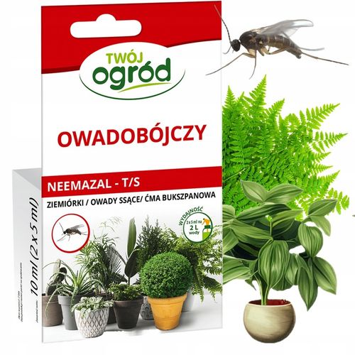 NEEMAZAL na ZIEMIÓRKI 10ml ŚRODEK do PODLEWANIA Roślin Domowych na Arena.pl