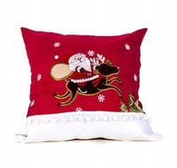 Poszewka świąteczna na poduszkę 45x45 MIKOŁAJ 1