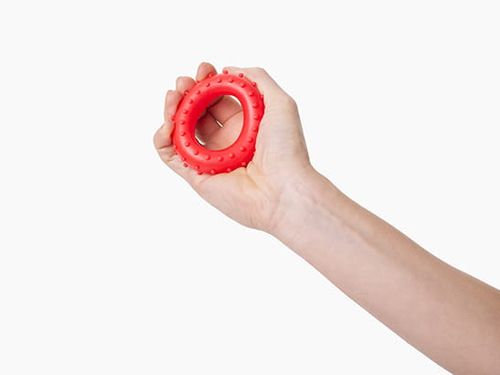 krążek rehabilitacyjny 7,2 cm. czerwony na Arena.pl