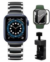 PASEK BRANSOLETA DO APPLE WATCH 1 2 3 4 5 6 7 8 SE/38mm/40mm/41mm + SZKŁO