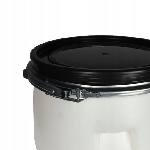 BECZKA PLASTIKOWA DO KISZENIA NA WODĘ ATEST 60L OBEJMA + SZCZYPCE na Arena.pl