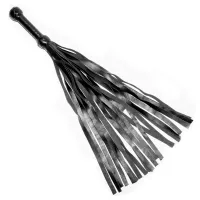 prowler red flogger black 66 cm - skorzany model z plecioną rączką