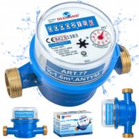 WODOMIERZ LICZNIK ANTYMAGNETYCZNY DO WODY ZIMNEJ 3/4 4m3 LEGALIZACJA 2029
