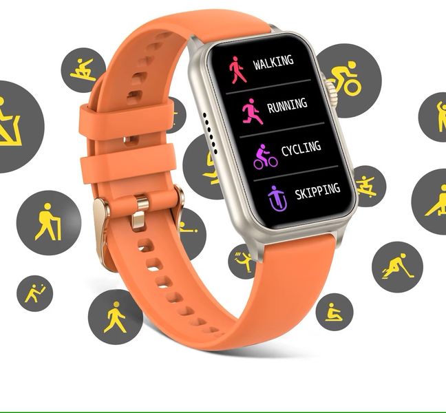 smartwatch damski rubicon rncf06 black smarub222 zdjęcie 12