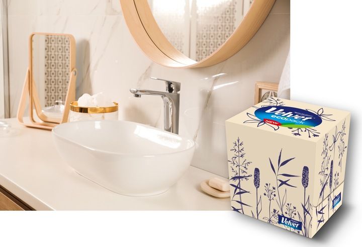 Velvet chusteczki Cube 10 opak. zdjęcie 7