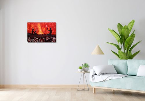 Obraz 60x40cm Taniec dla Boga Ognia na Arena.pl