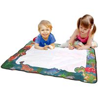 DUŻA MATA WODNA DO RYSOWANIA MALOWANIA PISAKI SZABLONY DINOZAURY