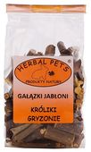 Zdrowy gryzak naturalny dla gryzoni - Herbal Pets Gałązki jabłoni 100g