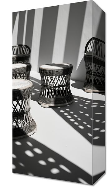 Obraz 20x40cm Gra Świateł zdjęcie 1