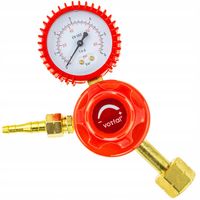 REDUKTOR BUTLOWY GAZU LPG PROPAN-BUTAN Z MANOMETREM REDUKCJA PALNIK GAZOWY