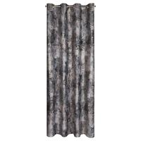 Zasłona zaciemniająca na przelotkach ESTER 140X250 grafitowa