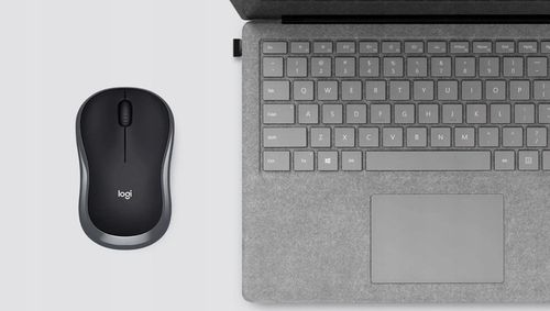 Myszka Bezprzewodowa Logitech M185 Czerwona USB 2.4GHz Optyczna IDEALNA na Arena.pl