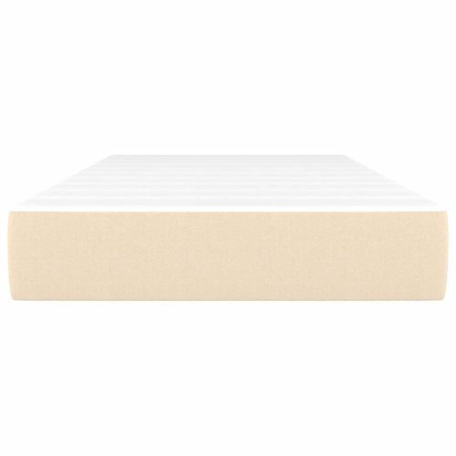 Materac kieszeniowy dla dzieci, kremowy, 80x160 cm, tkanina na Arena.pl