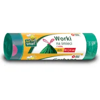 Worki na śmieci z taśmą 35L 15szt