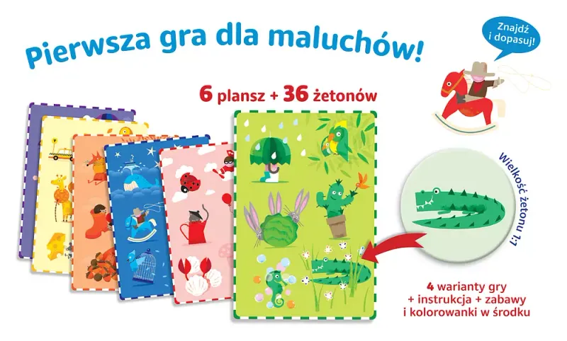 Gra Moja Pierwsza Loteryjka Kolory zdjęcie 2