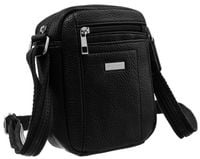 torba męska na ramię ze skóry ekologicznej - peterson