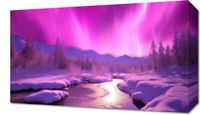 Obraz 50x30cm Aurora Nad Niebiem