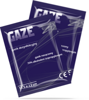 100x Gazik do dezynfekcji rąk z alkoholem izopropylowym 70%