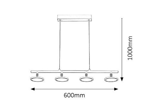 Lampa wisząca Elsa na Arena.pl