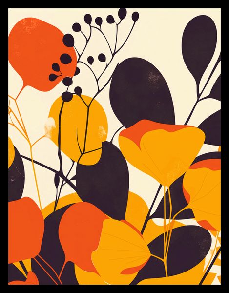 Plakat 50x65cm Ogrodowa Paleta zdjęcie 2