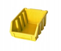 Pojemnik magazynowy, Kuweta warsztatowa, 16.1x11.6x7.5cm, Kolor Żółty