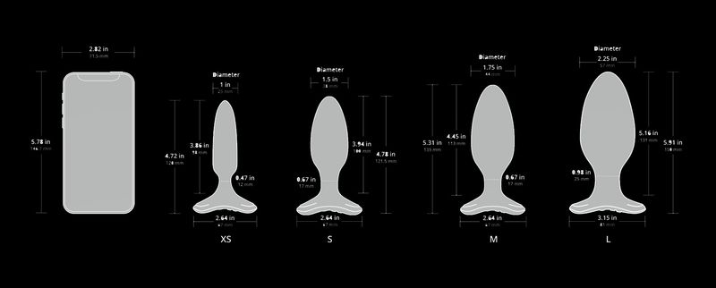 Lovense Hush 2 Butt Plug 44Mm zdjęcie 4