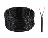 KAB0830 Kabel elektryczny OMYp 2x0,5 300/300V cza