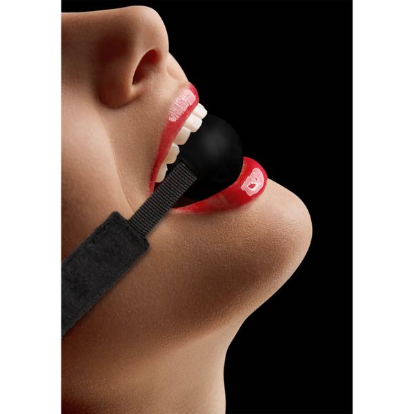 Adjustable Silicone Ball Gag zdjęcie 1