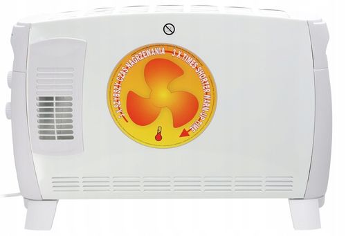 Grzejnik elektryczny Konwektorowy Energooszczędny 2000W DESCON Mocny Nawiew na Arena.pl