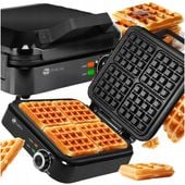 GOFROWNICA 4 DUŻE GOFRY REGULACJA TEMPERATURY NIEPRZYWIERAJĄCE PŁYTY