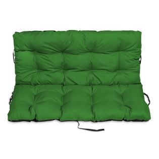 Poduszka na ławkę ogrodową huśtawkę 180x60x50 ziel