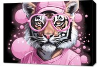 Obraz 70x50cm Ludzki Tygrys