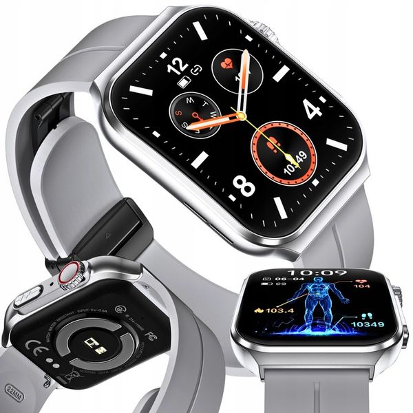 SMARTWATCH Z FUNKCJĄ POMIARU CUKRU GLUKOZA NX15 CIŚNIENIE MENU Polski WATCH zdjęcie 4