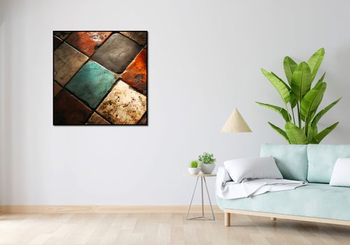 Plakat 90x90cm Ceramiczna Kompozycja na Arena.pl