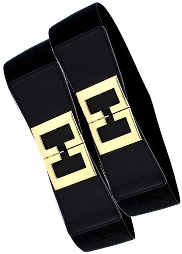 Szeroki Pasek Damski Do Sukienki Elastyczny Modny na Arena.pl